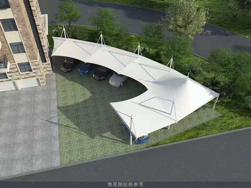 四川膜結構遮陽棚